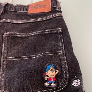 Butter Jorts.  Black size 30